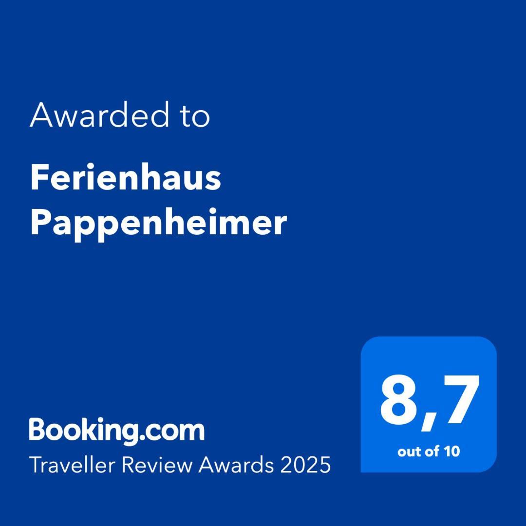 Ferienhaus Pappenheimer Regen Esterno foto